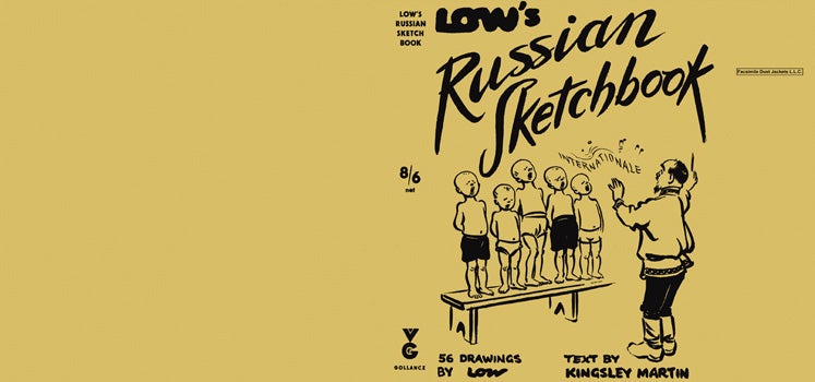 Item #18190 Low's Russian Sketchbook. Kingsley Martin, David Low