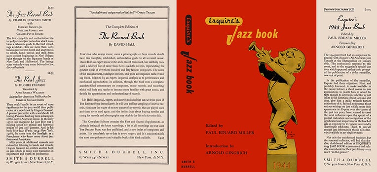 Item #18202 Esquire's 1944 Jazz Book. Paul Eduard Miller