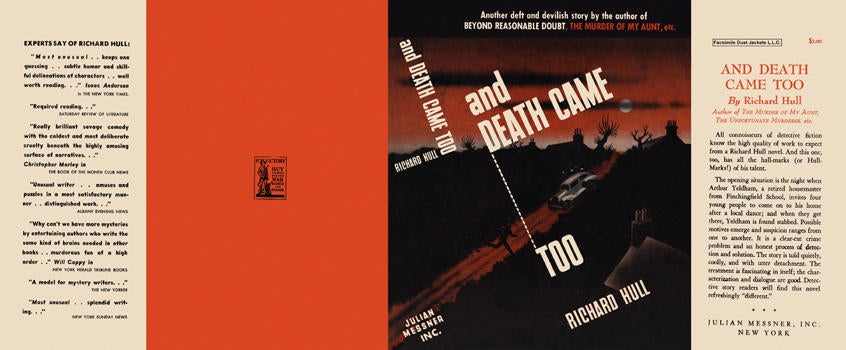 Item #1822 And Death Came Too. Richard Hull
