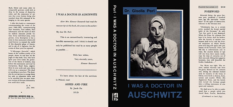 Gisella Perl I Was A Doctor In Auschwitz