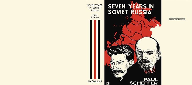 Item #18262 Seven Years in Soviet Russia. Paul Scheffer