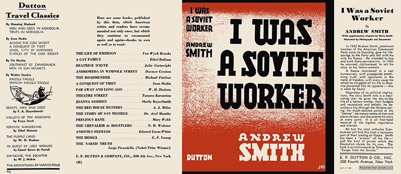 Item #18273 I Was a Soviet Worker. Andrew Smith