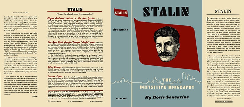 Item #18278 Stalin, the Definitive Biography. Boris Souvarine