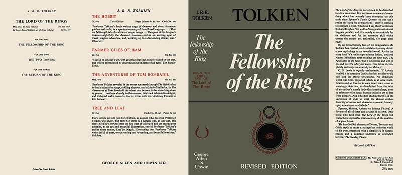 Item #18292 Fellowship of the Ring, The. J. R. R. Tolkien