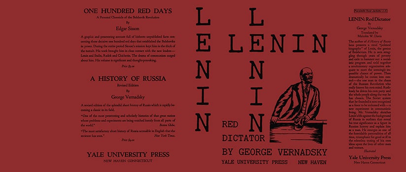 Item #18306 Lenin: Red Dictator. George Vernadsky