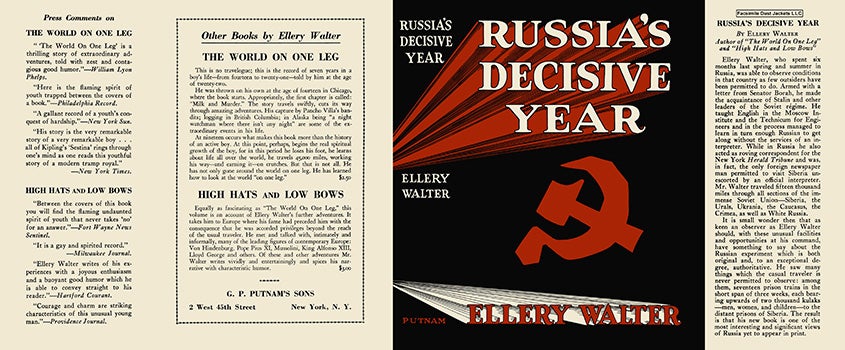 Item #18310 Russia's Decisive Year. Ellery Walter