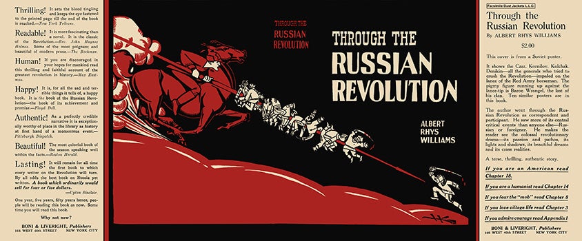 Item #18329 Through the Russian Revolution. Albert Rhys Williams.
