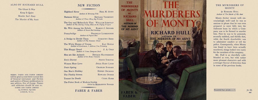 Item #1833 Murderers of Monty, The. Richard Hull