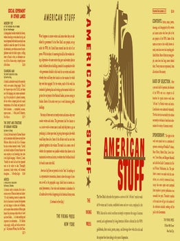 American Stuff. WPA, Anthology.