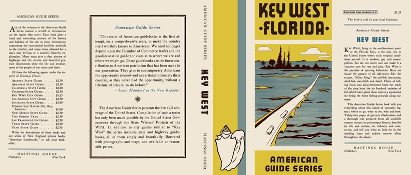 Item #18353 Key West Florida. American Guide Series, WPA
