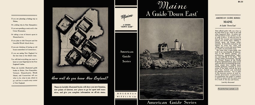 Item #18357 Maine, A Guide "Down East" American Guide Series, WPA