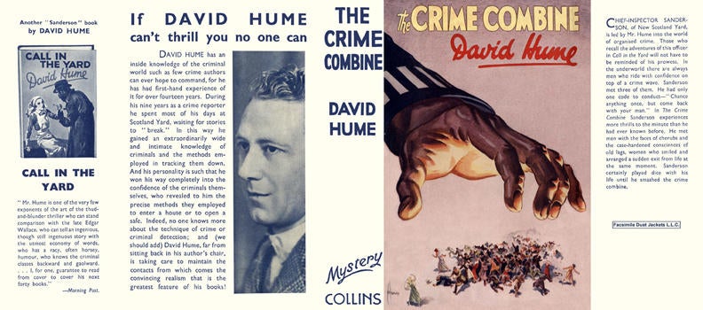 Item #1838 Crime Combine, The. David Hume