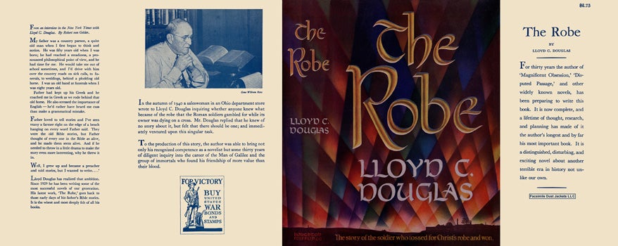 Item #18438 Robe, The. Lloyd C. Douglas