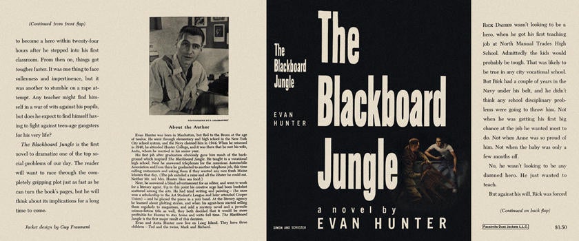 Item #1846 Blackboard Jungle, The. Evan Hunter