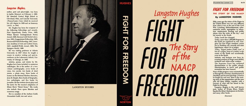 Item #18464 Fight for Freedom, The Story of the NAACP. Langston Hughes