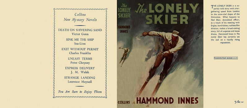 Item #1854 Lonely Skier, The. Hammond Innes.