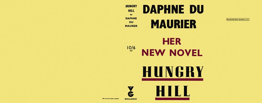 Item #18549 Hungry Hill. Daphne du Maurier.