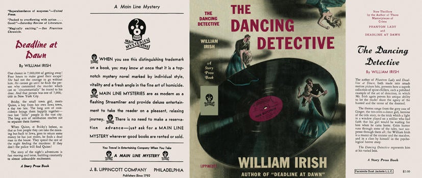 Item #1870 Dancing Detective, The. William Irish