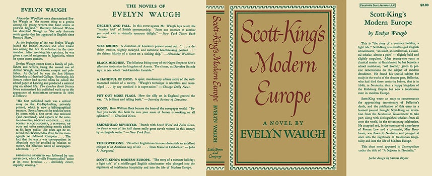 Item #18781 Scott-King's Modern Europe. Evelyn Waugh