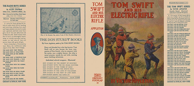 Item #18991 Tom Swift #10: Tom Swift and His Electric Rifle. Victor Appleton