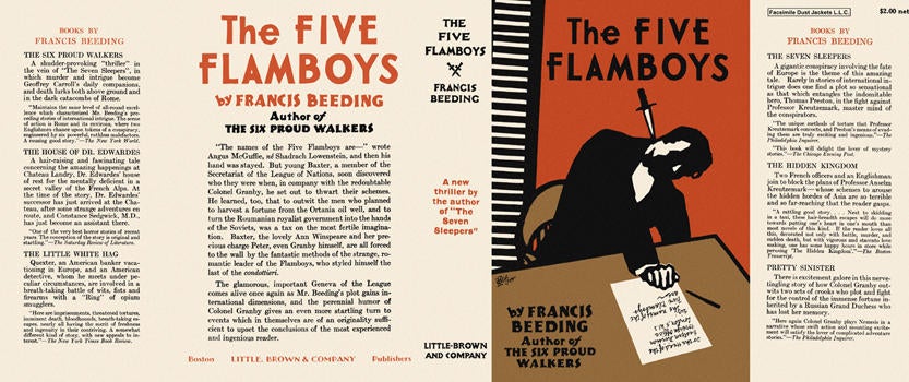 Item #190 Five Flamboys, The. Francis Beeding