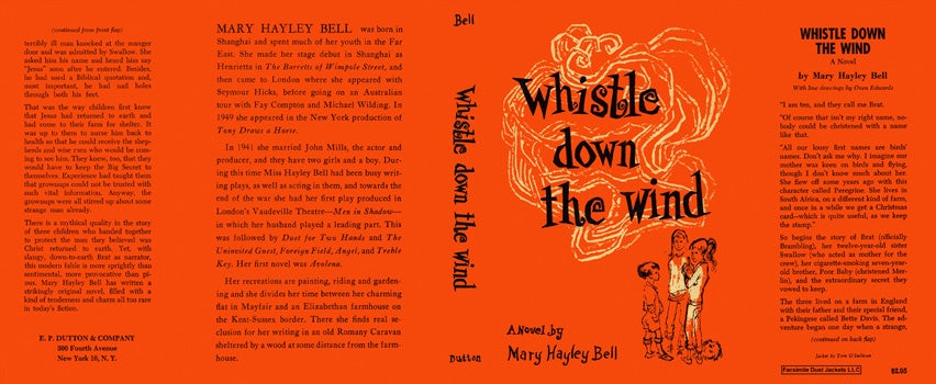 Item #19008 Whistle Down the Wind. Mary Hayley Bell