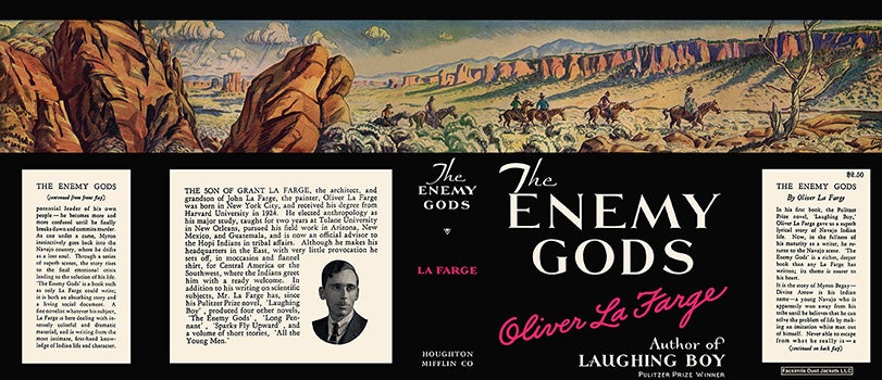 Item #19051 Enemy Gods, The. Oliver La Farge.