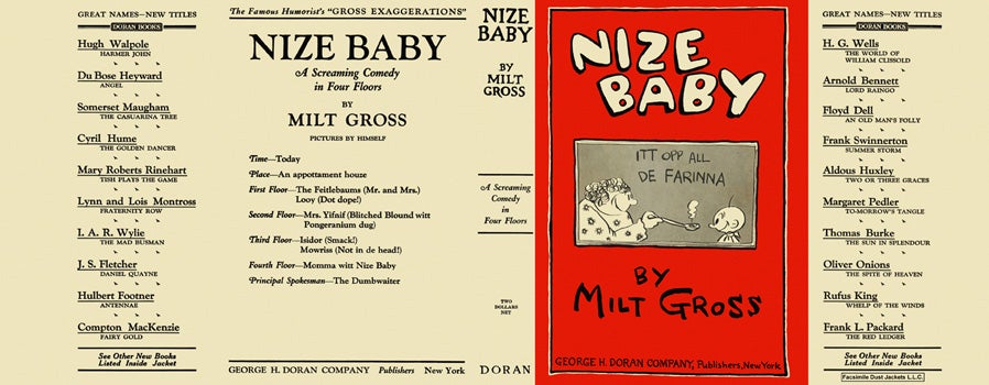 Item #19072 Nize Baby. Milt Gross.