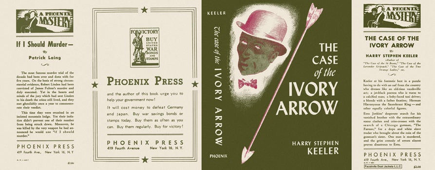 Item #1911 Case of the Ivory Arrow, The. Harry Stephen Keeler