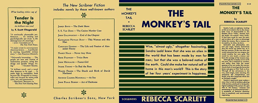 Item #19193 Monkey's Tail, The. Rebecca Scarlett.