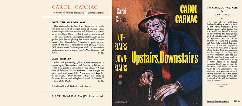 Item #19271 Upstairs, Downstairs. Carol Carnac