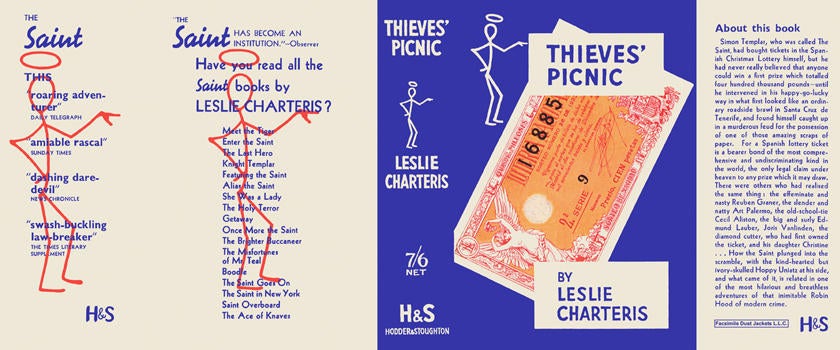 Item #19273 Thieves' Picnic. Leslie Charteris