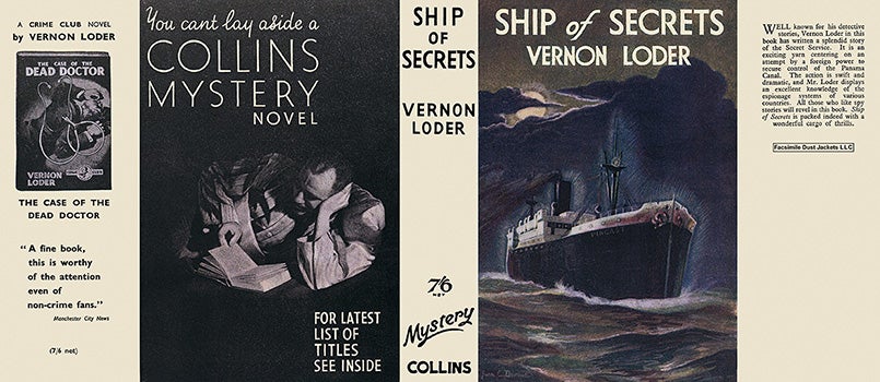 Item #19304 Ship of Secrets. Vernon Loder
