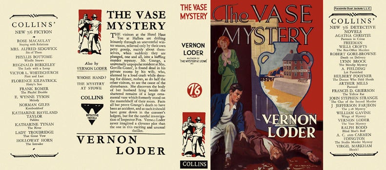 Item #19307 Vase Mystery, The. Vernon Loder