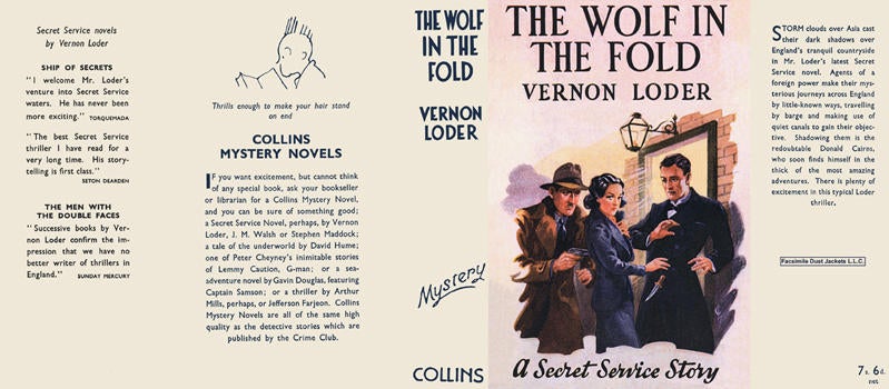 Item #19308 Wolf in the Fold, The. Vernon Loder.