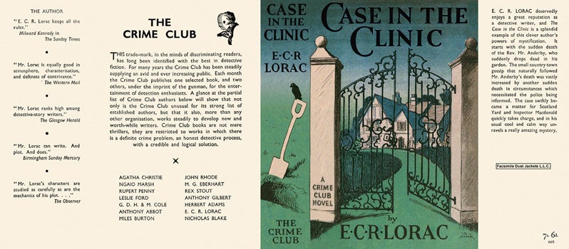 Item #19310 Case in the Clinic. E. C. R. Lorac