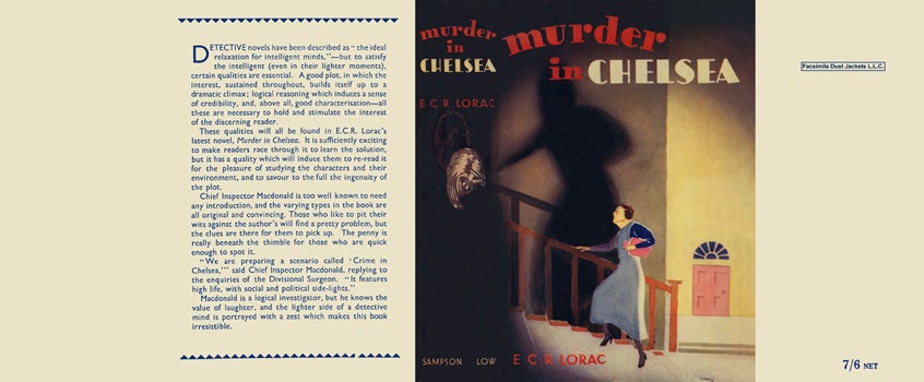 Item #19313 Murder in Chelsea. E. C. R. Lorac.