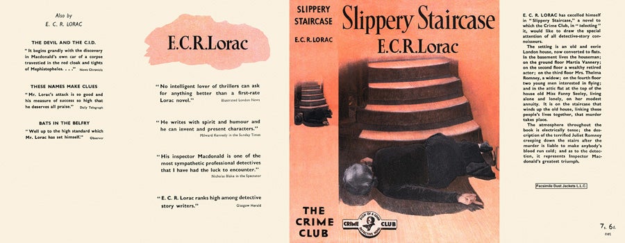 Item #19314 Slippery Staircase. E. C. R. Lorac.
