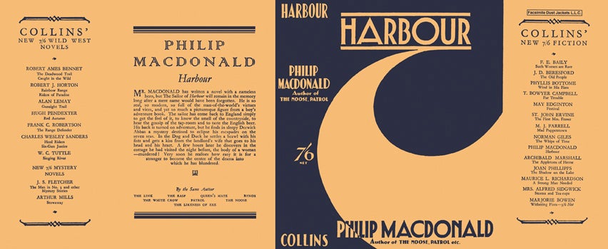 Item #19316 Harbour. Philip MacDonald.