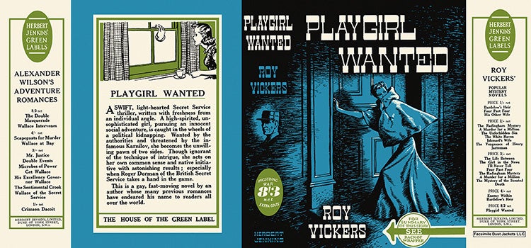 Item #19366 Playgirl Wanted. Roy Vickers