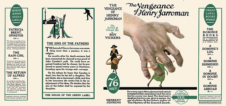 Item #19370 Vengeance of Henry Jarroman, The. Roy Vickers