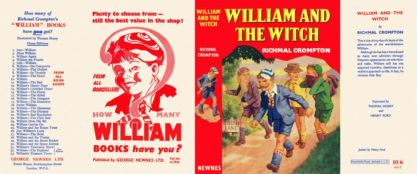 Item #19422 William and the Witch. Richmal Crompton
