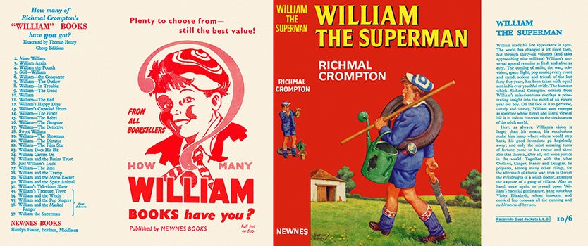Item #19426 William the Superman. Richmal Crompton.