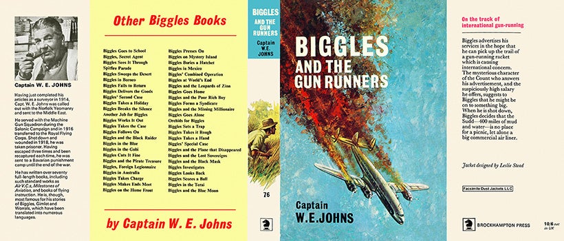 Item #19456 Biggles and the Gun Runners. Captain W. E. Johns