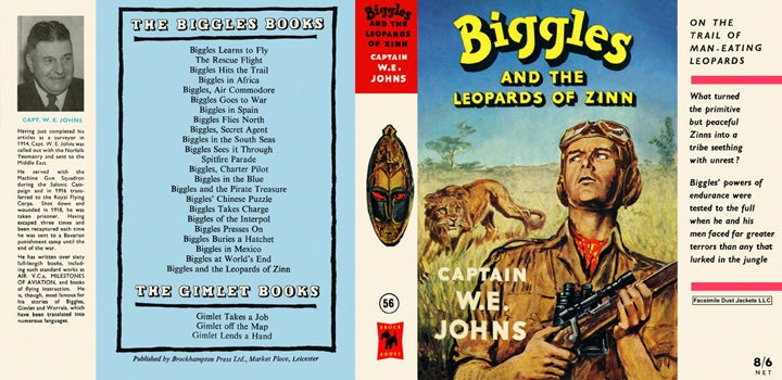 Item #19457 Biggles and the Leopards of Zinn. Captain W. E. Johns.
