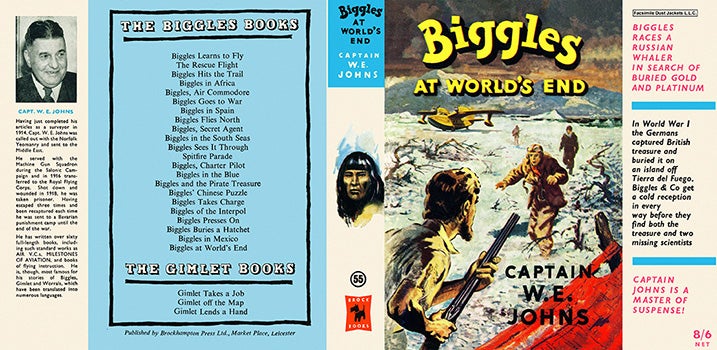 Item #19464 Biggles at World's End. Captain W. E. Johns.
