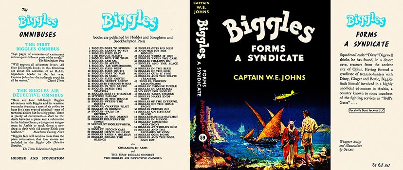 Item #19469 Biggles Forms a Syndicate. Captain W. E. Johns