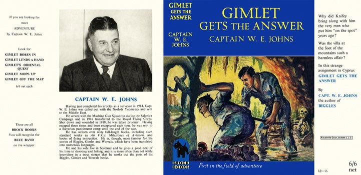 Item #19488 Gimlet Gets the Answer. Captain W. E. Johns.
