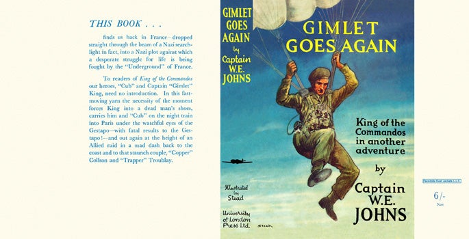 Item #19489 Gimlet Goes Again. Captain W. E. Johns