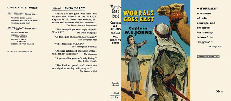 Item #19503 Worrals Goes East. Captain W. E. Johns